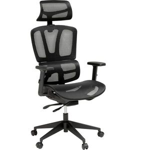 MID.YOU OTOČNÁ ŽIDLE, síťovina, černá obraz