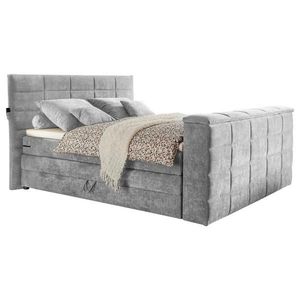 Carryhome POSTEL BOXSPRING, 180/200 cm, barvy stříbra obraz