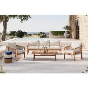 Ambia Garden TERASOVÁ SEDACÍ SOUPRAVA dřevo obraz