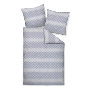 Janine POVLEČENÍ, makosatén, barvy stříbra, 140/200 cm obraz