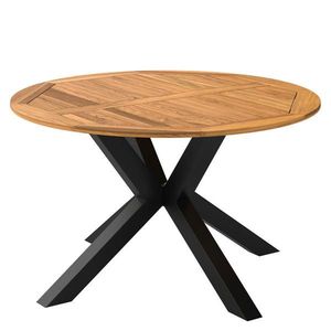 Ambia Garden ZAHRADNÍ STŮL, dřevo, kov, 130/75/130 cm obraz