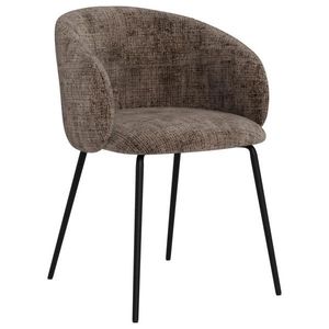 MID.YOU ŽIDLE S PODRUČKAMI, ocel, plochá tkanina, světle hnědá obraz