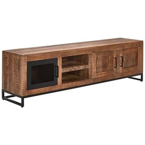 Landscape NÍZKÁ KOMODA, mangové dřevo, přírodní barvy, 175/50/40 cm obraz