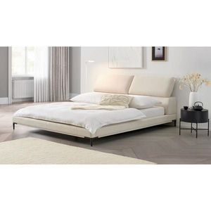 Livetastic ČALOUNĚNÁ POSTEL, 180/200 cm, krémová obraz