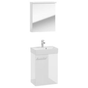 MID.YOU KOUPELNA PRO HOSTY, vysoce lesklá bílá, 50 cm obraz