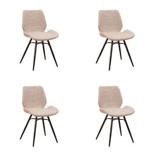 MID.YOU SADA ŽIDLÍ 4 kusy obraz