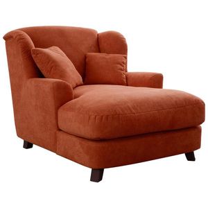 Sit & More XXL KŘESLO, textil, kompozitní dřevo, terracotta obraz