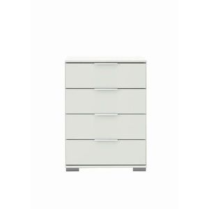 Carryhome NOČNÍ STOLEK, bílá, 52/74/38 cm obraz