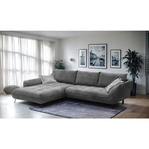 Livetastic ROHOVÁ SEDAČKA, textil, antracitová obraz