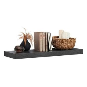 Xora NÁSTĚNNÁ POLICE, šedá, 80/5/25 cm obraz