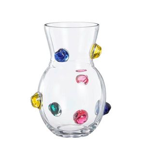 VÁZA, sklo, 24 cm obraz