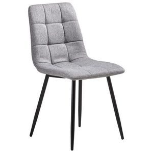 Livetastic ŽIDLE, šedá, černá obraz