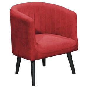 Livetastic KOKTEJLOVÉ KŘESLO, textil, červená obraz