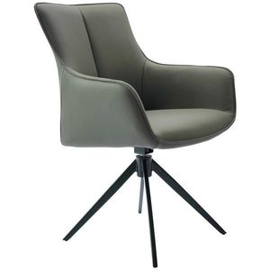 Novel ŽIDLE S PODRUČKAMI, železo, zelená, černá obraz