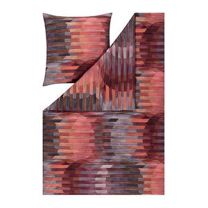 Estella POVLEČENÍ, interlock jersey, červená, 140/200 cm obraz