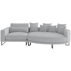 Livetastic POHOVKA BIG SOFA, textil, šedá obraz