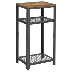 Boxxx ODKLÁDACÍ STOLEK, hnědá, černá obraz