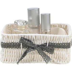 Landscape KOŠ DO REGÁLU, šedá, bílá obraz