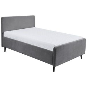 MID.YOU ČALOUNĚNÁ POSTEL, 140/200 cm tmavě šedá obraz