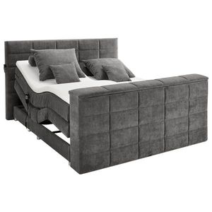 Carryhome POSTEL BOXSPRING, 180/200 cm, tmavě šedá obraz