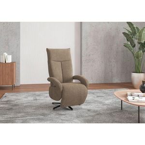 Sit & More KŘESLO, textil, světle hnědá obraz