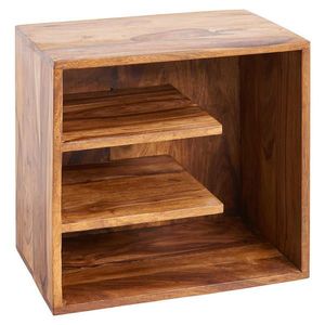 MID.YOU NOČNÍ STOLEK, sheesham, barvy sheesham, 43/43/30 cm obraz