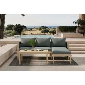 Ambia Garden TERASOVÁ SEDACÍ SOUPRAVA 3dílné, dřevo, plast obraz