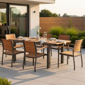 Gardenson ZAHRADNÍ SOUPRAVA 7dílné, dřevo, kov obraz