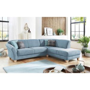 Sit & More ROHOVÁ SEDAČKA, textil, světle modrá obraz