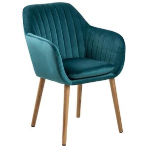 Carryhome ŽIDLE S PODRUČKAMI, smaragdově zelená obraz