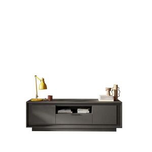 MID.YOU NÍZKÁ KOMODA, antracitová, 180/58/50 cm obraz