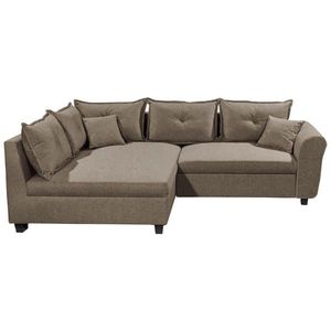 Livetastic ROHOVÁ SEDAČKA, textil, hnědá obraz