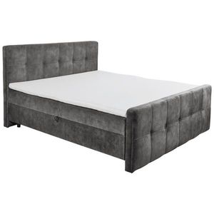 MID.YOU AMERICKÁ POSTEL, 160/200 cm, antracitová obraz