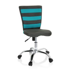 MID.YOU OTOČNÁ ŽIDLE PRO MLÁDEŽ, síťovina, tyrkysová, tmavě šedá obraz