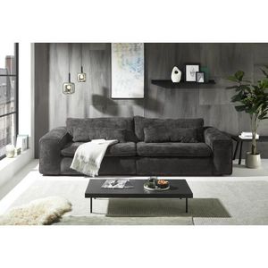 Livetastic POHOVKA BIG SOFA, textil, černá obraz