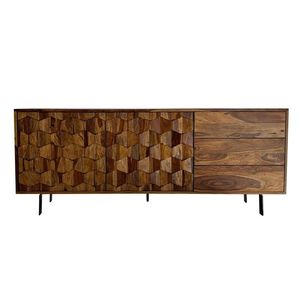 Livetastic ŠIROKÁ KOMODA, sheesham, barvy sheesham, 175/70/40 cm obraz