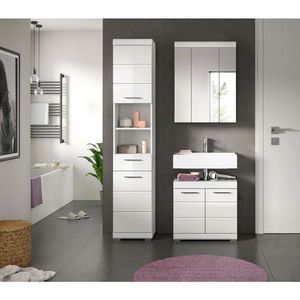 MID.YOU KOUPELNA vysoce lesklá bílá obraz