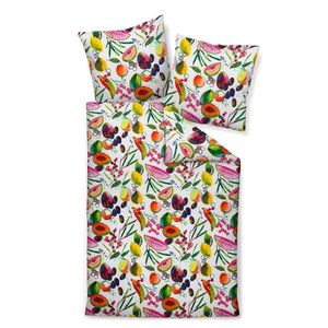 Janine POVLEČENÍ, makosatén, vícebarevná, 140/200 cm obraz