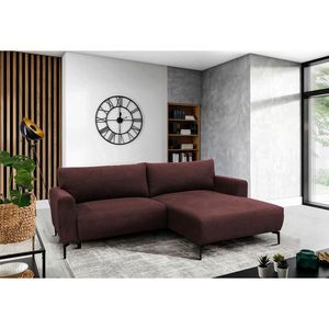 MID.YOU ROHOVÁ SEDAČKA, textil, červená obraz