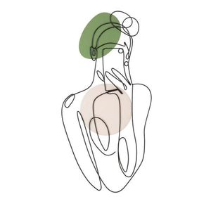 DEKORACE NA ZEĎ 40/80/1.3 cm obraz