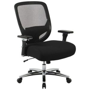 Venda OTOČNÁ ŽIDLE, síťovina, černá, barvy chromu obraz