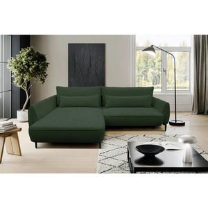 MID.YOU ROHOVÁ SEDAČKA, textil, tmavě zelená obraz