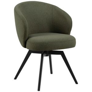 MID.YOU ŽIDLE S PODRUČKAMI, ocel, struktura, zelená, černá obraz