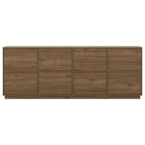 MID.YOU ŠIROKÁ KOMODA, barvy ořechu, 220, 5/82, 5/41, 5 cm obraz