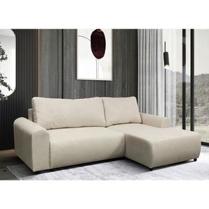 MID.YOU ROHOVÁ SEDAČKA, textil, béžová obraz