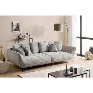 Livetastic POHOVKA BIG SOFA, textil, tmavě šedá obraz