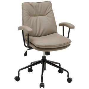 Novel OTOČNÁ ŽIDLE, vzhled kůže, jílová barva obraz