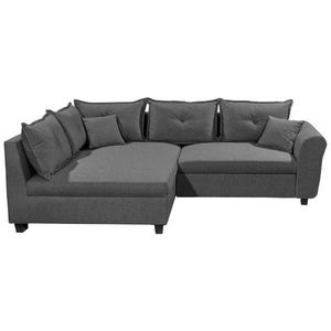 Livetastic ROHOVÁ SEDAČKA, textil, antracitová obraz