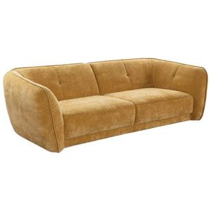 Sit & More POHOVKA BIG SOFA, textil, žlutá obraz