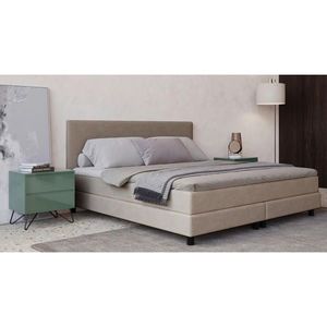 MID.YOU AMERICKÁ POSTEL, 180/200 cm, béžová obraz